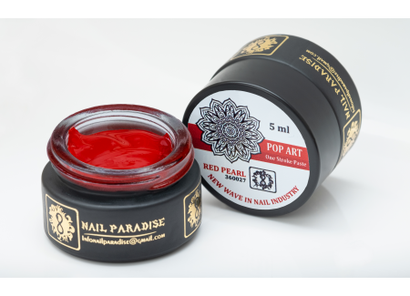 Pop-Art One Stroke Paste - RED PEARL 5ml